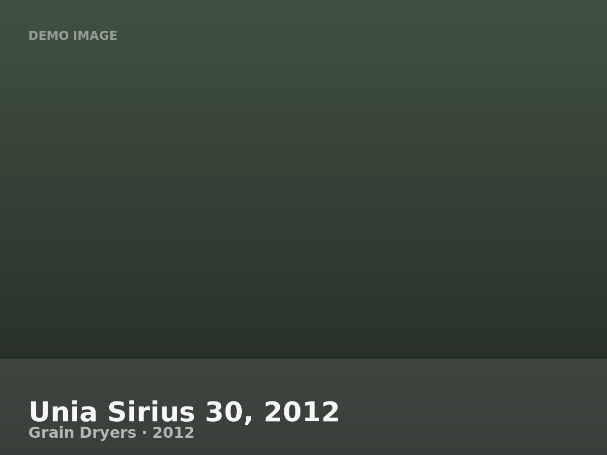 Unia Sirius 30, 2012