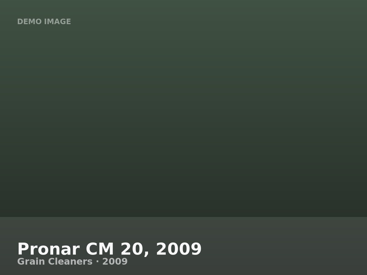 Pronar CM 20, 2009