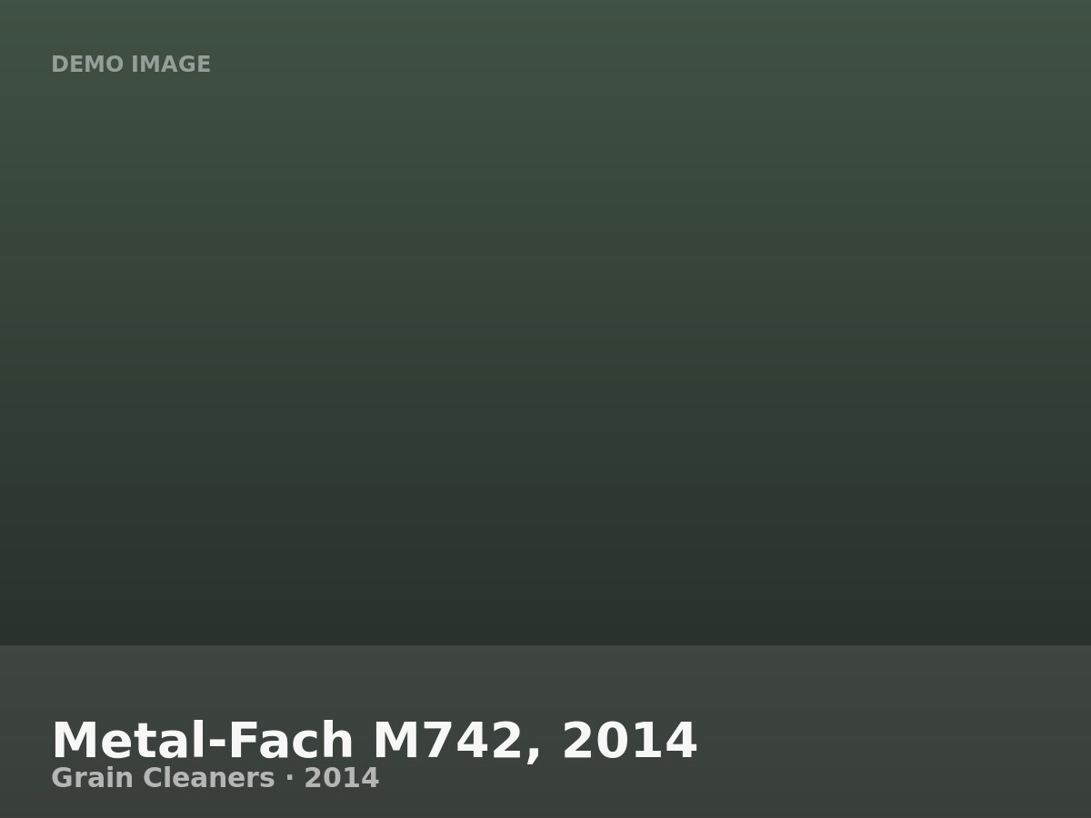 Metal-Fach M742, 2014