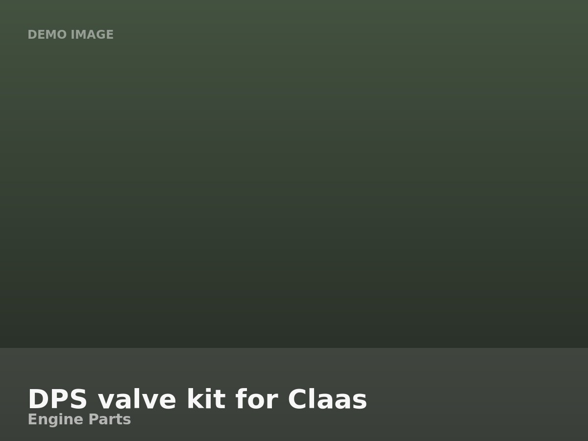 DPS valve kit for Claas