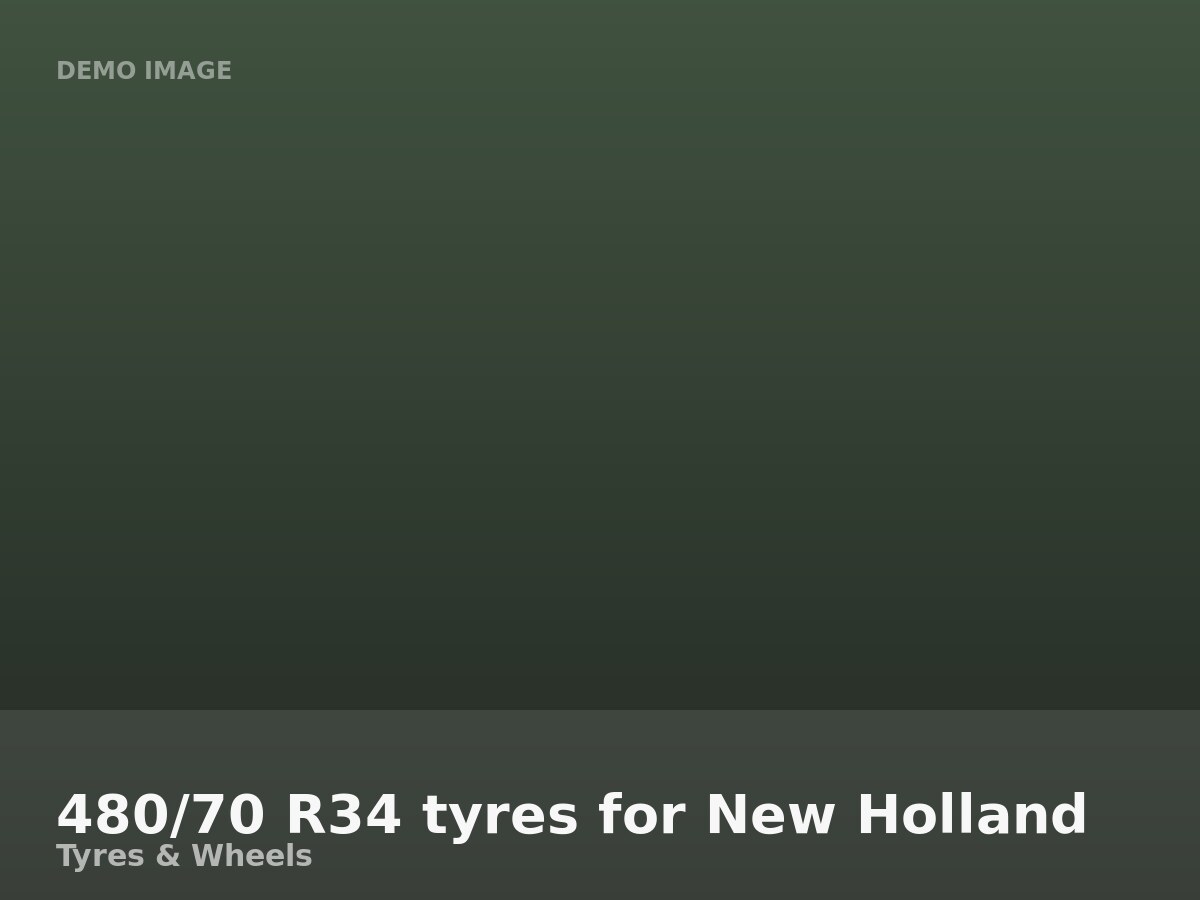 480/70 R34 tyres for New Holland