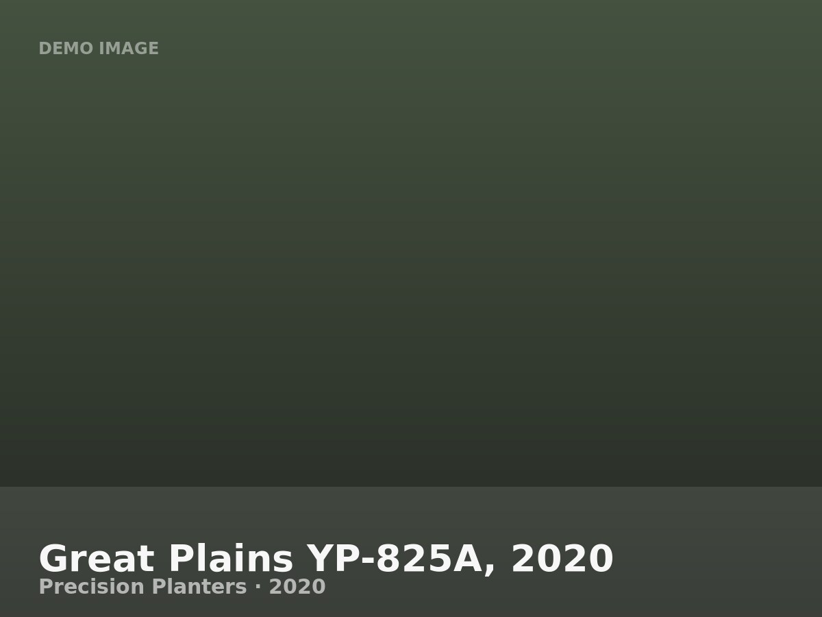 Great Plains YP-825A, 2020