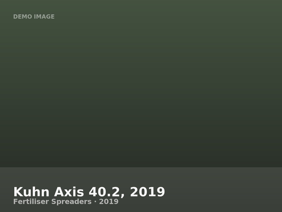 Kuhn Axis 40.2, 2019