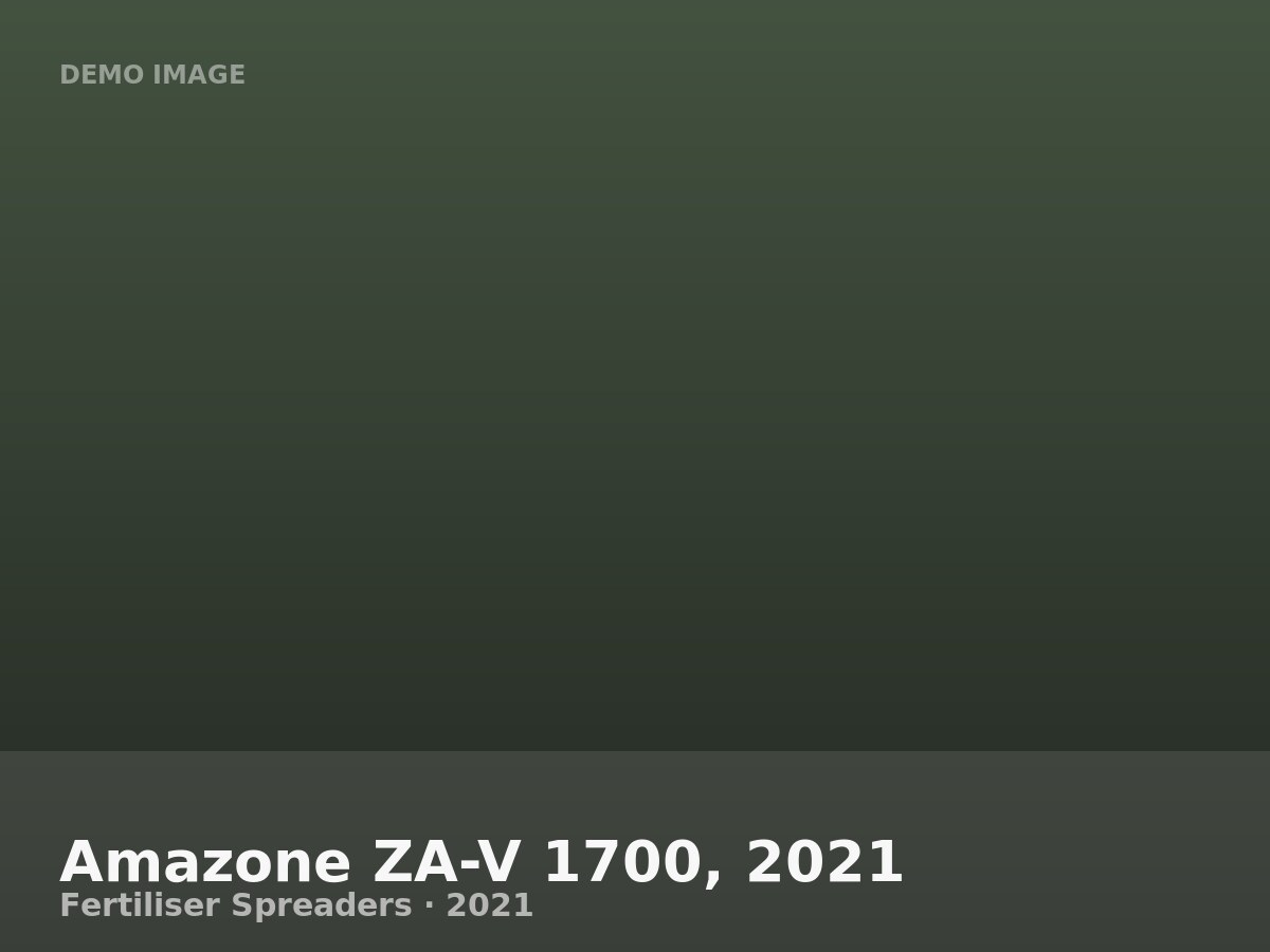 Amazone ZA-V 1700, 2021