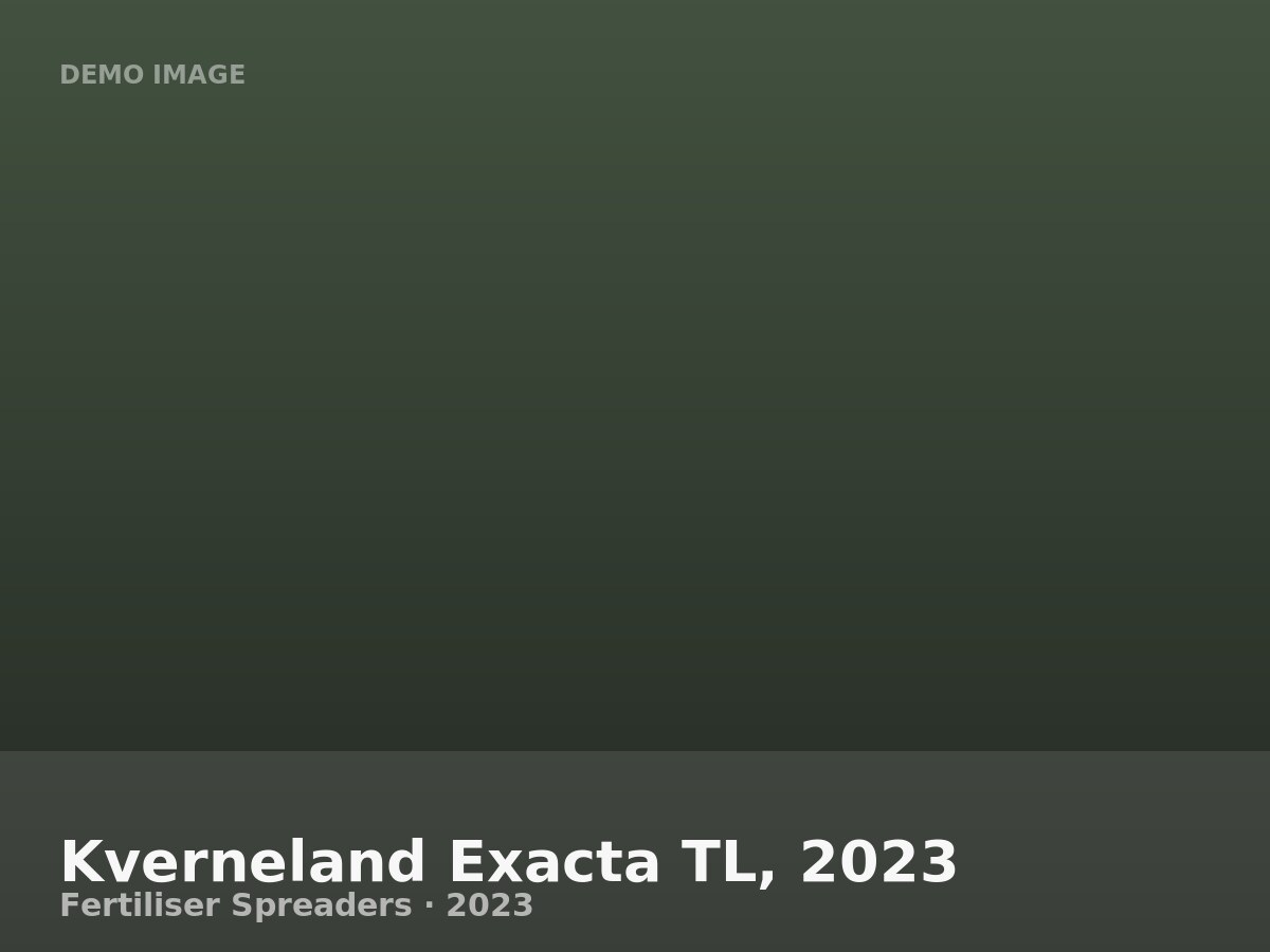 Kverneland Exacta TL, 2023